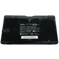 186000 現状品 Nintendo 任天堂 ニンテンドーDS Nintendo DS Lite USG-001  黒  アクアブルー 2点まとめ売り [241203HM060060]の画像