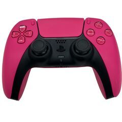 186000 現状品 sonny ソニー PlayStation5 コントローラー ピンク&ホワイト 2点まとめ売り [241205HM130087]の画像