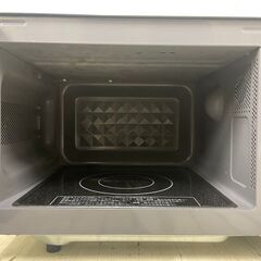  24896  フラットテーブル電子レンジ YAMAZEN 2022年製 50/60Hz ◆大阪市内・東大阪市他 6,000円以上ご購入で無料配達いたします！◆ ※高槻・枚方方面◆西宮・尼崎方面◆生駒方面　それぞれ条件付き無料配送あり！            の画像