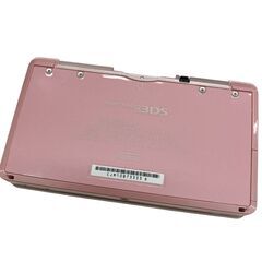 186000 ジャンク品 任天堂 ／ Nintendo ニンテンドー ニンテンドー3DS Nintendo３DS CTR-001  ミスティーピンク 本体 [240314HM130263]の画像