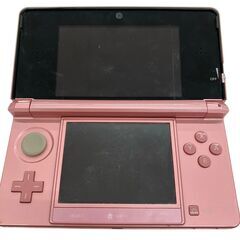 186000 ジャンク品 任天堂 ／ Nintendo ニンテンドー ニンテンドー3DS CTR-001  ピンク 本体 [241217HM060117]の画像