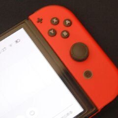 数回のみ使用 任天堂 ニンテンドースイッチ HEG-001 有機ELモデル マリオレッド 動作確認済み Nintendo Switch 付属品完品 札幌市 清田区 平岡の画像