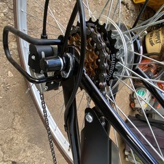 ギア付き自転車の画像