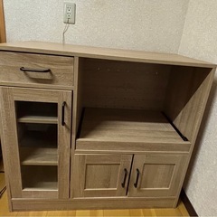 食器棚　レンジ台　の画像