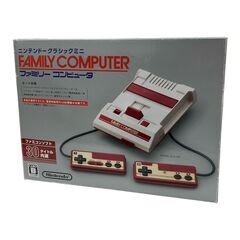 186000 現状品 Nintendo 任天堂 ニンテンドウ ニンテンドークラシックミニ ソフト３０タイトル内蔵 CLV-101  レトロゲーム [240228HM130149]の画像