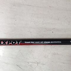 ストック トレッキングポール 赤/レッド アウトドア用品 ハイキング 登山 アウトドアギア 札幌市 中央区 南12条の画像