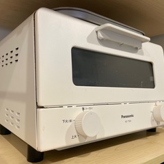 トースター Panasonic パナソニック 白の画像