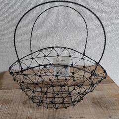 ワイヤーバスケット　新品　両ハンドルの画像