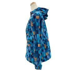 186005 現状品 patagonia パタゴニア ナイロンジャケット ブルー 身長156cm [241220HM240015]の画像