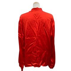 186005 現状品 GUCCI グッチ 長袖シャツ オレンジ レッド 美品 [241002HM100266]の画像
