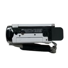 186000 現状品 JVC ビデオカメラ GZ-E265-W  ホワイト 付属品あり [250115HM270145]の画像