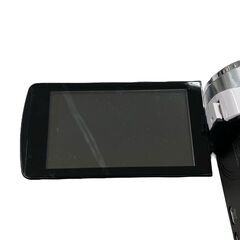 186000 現状品 JVC ビデオカメラ GZ-E265-W  ホワイト 付属品あり [250115HM270145]の画像