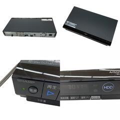 186001 現状品 SHARP シャープ レコーダー BD-H30  ブラック ブルーレイディスクレコーダー [250122HM210220]の画像