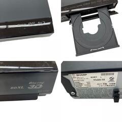 186001 現状品 SHARP シャープ レコーダー BD-H30  ブラック ブルーレイディスクレコーダー [250122HM210220]の画像