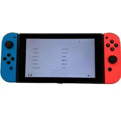186000 現状品 任天堂 ／ Nintendo ニンテンドー その他ゲーム Nintendo Switch HAC-001  ネオンブルー　ネオンレッド [250120HM100116]の画像