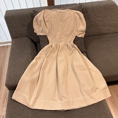 美品　CELFORD  ホールガーメントボリューム袖ワンピースの画像