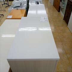 リユースのサカイ太田店★ジモティ割あり★  ミドルレンジボード 白 H104.5×D39.5×W75 クリーニング済み OJ10603の画像