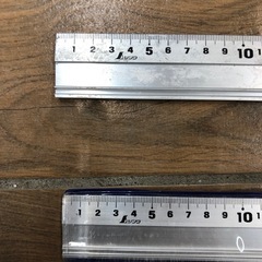 シンワ製アルミ定規の画像