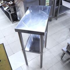 ステンレス作業台　W305　リユース品　価格　11,000円の画像