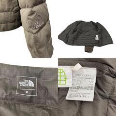 186005 現状品 THE NORTH FACE ザノースフェイス ダウンジャケット NDW91861  M ブラウン ナイロン レディース [250121HM060104]の画像