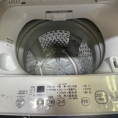 【中古】¥11,800 東芝4.5k洗濯機　2021年製【IH61】の画像