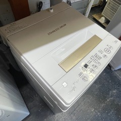 【中古】¥11,800 東芝4.5k洗濯機　2021年製【IH61】の画像