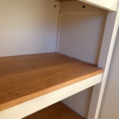 IKEA 美品　収納棚付　ダイニングテーブル　キャビネットの画像