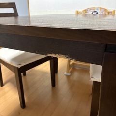 大塚家具 ダイニングテーブルセットの画像