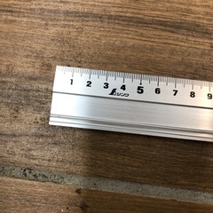 シンワ製アルミ定規の画像