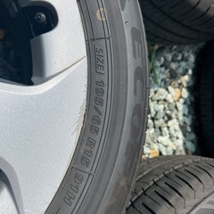 30プリウス 後期 純正タイヤセット　195/65R15 BS 2024年製の画像