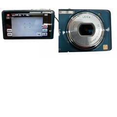 18600 現状品 Panasonic パナソニック デジタルカメラ コンパクトデジタルカメラ DE-A91A  ブルー　グリーン バッテリー付き [240412HM160014]の画像
