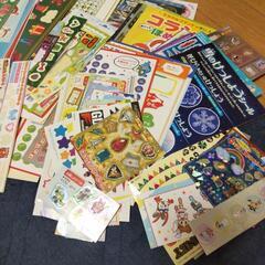 たくさんのシールの画像