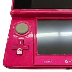 186000 現状品 任天堂 ／ Nintendo ニンテンドー ニンテンドー3DS CTR-001  ピンク [250113HM060237]の画像