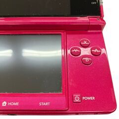 186000 現状品 任天堂 ／ Nintendo ニンテンドー ニンテンドー3DS CTR-001  ピンク [250113HM060237]の画像