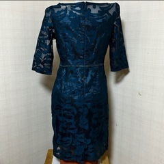 披露宴に　パーティードレス　レース　セレモニー　Nuoweiyi Lサイズの画像