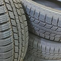 組み換え工賃込み❄️超絶バリ山スタッドレス155/65R13インペリアルタイヤ　(別途でホイール有ります)　　　　　(r)の画像