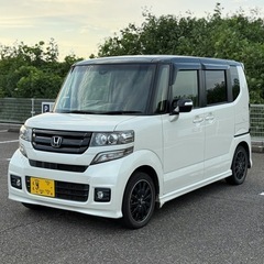 平成28年NBOXカスタム ターボSSパッケージ　車検２年付❗️シートヒーター  TV ETC ナビ　の画像