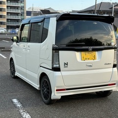 平成28年NBOXカスタム ターボSSパッケージ　車検２年付❗️シートヒーター  TV ETC ナビ　の画像