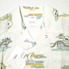 visvim ビズビム 24SS 日本製 COPA SHIRT S/S レーヨンオープンカラーシャツ 0124105011002 2 Off White ヴィズヴィム 半袖 開襟 アロハシャツ 定価71,500円 トップス【新古品】【中古】【visvim】の画像