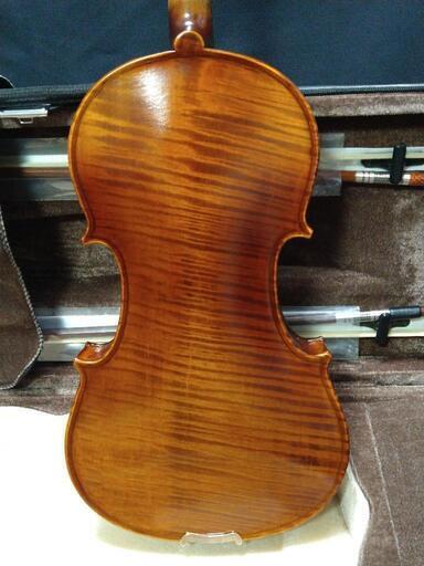 9万円の付属品付き新品バイオリン4/41ピース自然のトラ目