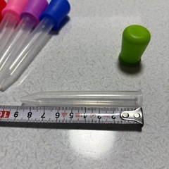 プラスチック製スポイトの画像