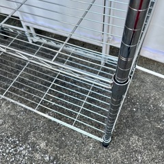【武蔵小山店】　スチールラック メタルラック ワイヤーラック 収納棚 5段 
スチールシェルフ メタルシェルフ ワイヤーシェルフ 棚 ラック 業務用 rack shelf steel metal wireの画像