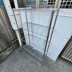 【武蔵小山店】　スチールラック メタルラック ワイヤーラック 収納棚 5段 
スチールシェルフ メタルシェルフ ワイヤーシェルフ 棚 ラック 業務用 rack shelf steel metal wireの画像