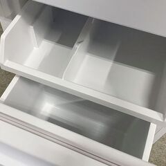 高年式!2024年製! AQUA/アクア 2ドア 冷蔵冷凍庫 137L 耐熱天板 AQR-14R(W) マットホワイト 中古家電 店頭引取歓迎 uR9979の画像