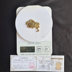 セット販売 34.7g k18 2面シングル 29.8g 51.5cm  
k18／k24メイプルリーフ1／10oz 4.9gの画像