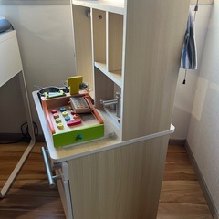 ままごと　キッチン
　木材の画像
