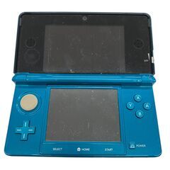 186000 現状品 Nintendo ニンテンドー ニンテンドー3DS CTR-001  メタリックブルー [240508HM040040]の画像