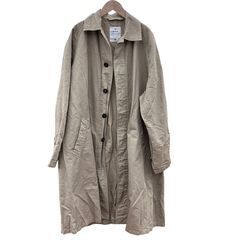 186000 HTS　HARROW TOWN STORES ロングコート L ベージュ コットン/麻 レディース [250304HM130337]の画像