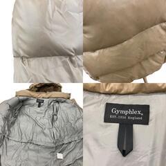 186004 現状品 GYMPHLEX ジムフレックス ダウンジャケット S ブラウン系 ナイロン レディース [250110HM140119]の画像