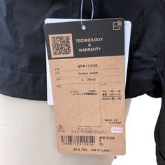 186004 新品未使用 THE NORTH FACE ザ・ノースフェイス ベンチャージャケット NPW12306  XL ブラック レディース [250227HM260008]の画像